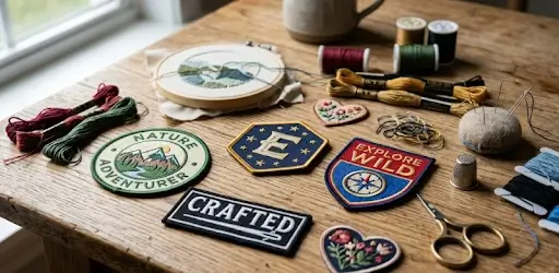 how to make embroidered patches