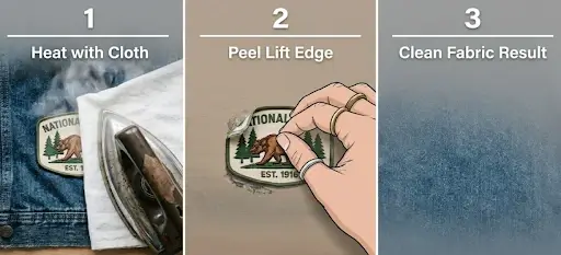 Remove Iron-On Patch